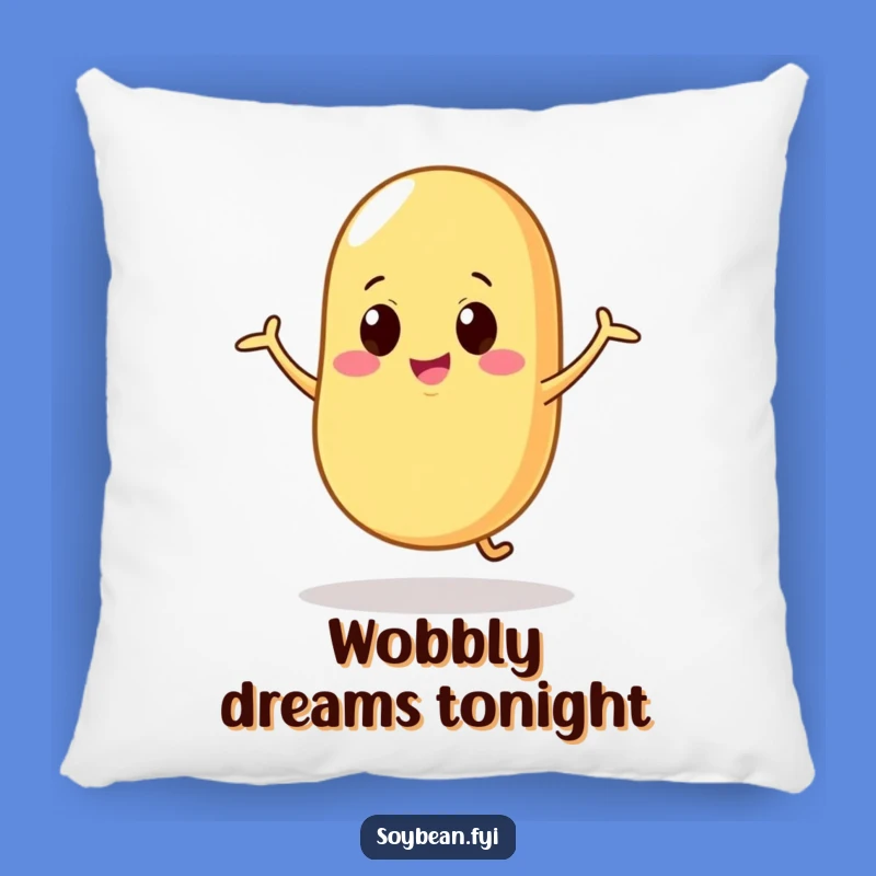 Funny Dancing Soybean Pillow - Cozy Silliness, Adorable Funny Gift