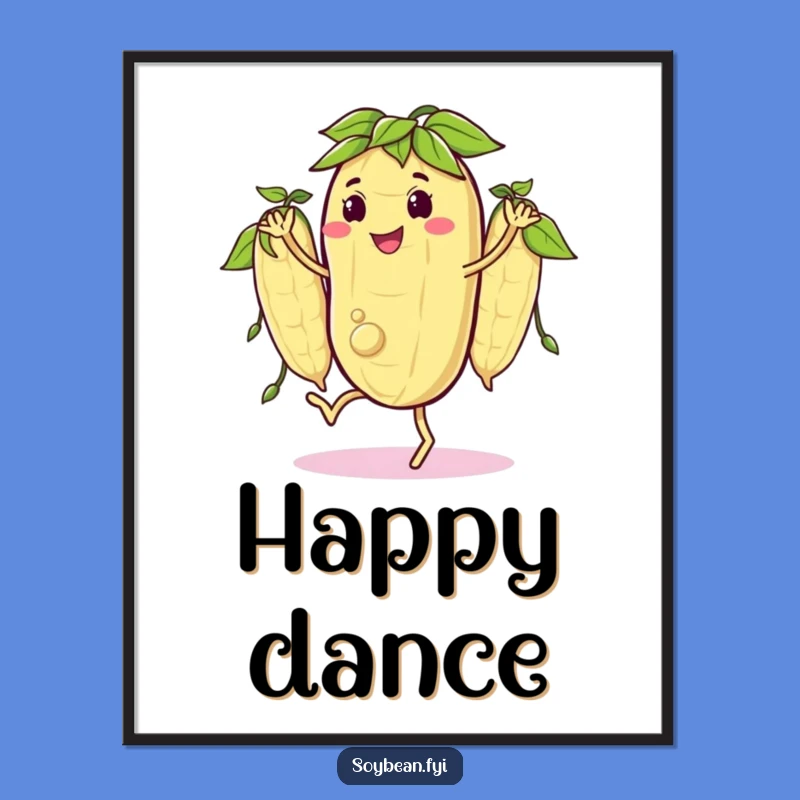 Funny Digital Art: Jigging Soybean - Instant Happy Pods Download - Gift!