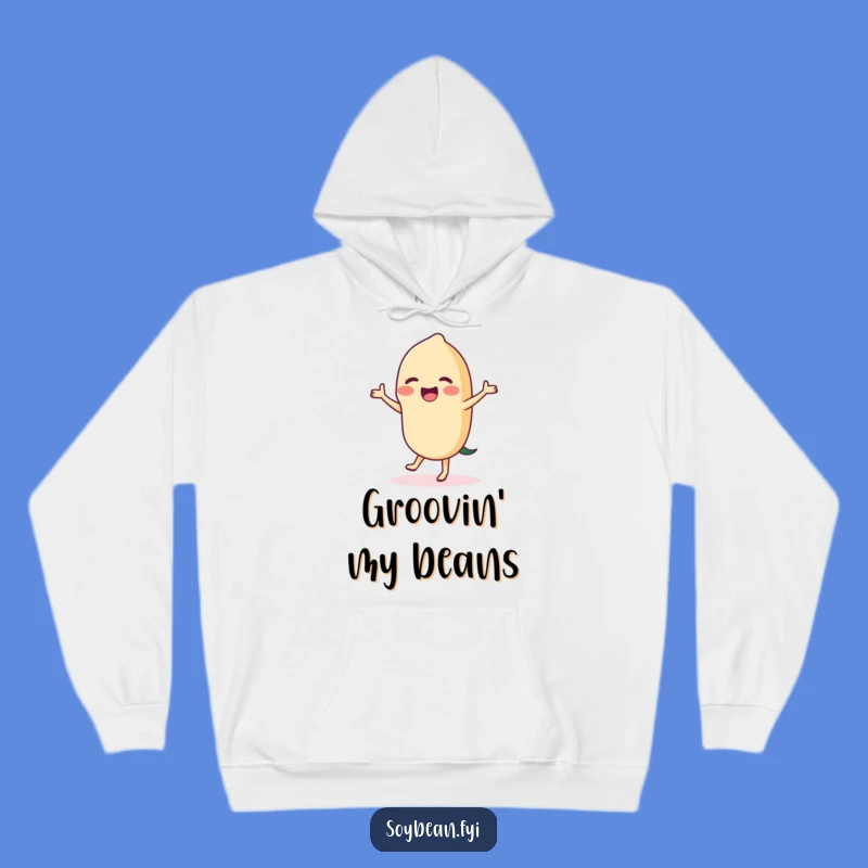 Funny Dancing Soybean Hoodie: Cozy Up with a Hilarious Bean Boogie
