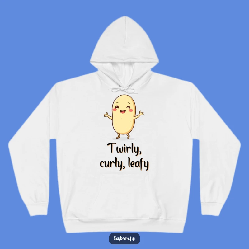 Cozy Funny Kawaii Soybean Dance Hoodie: Warm and Hilarious Winter Wear