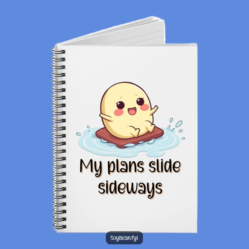 Funny Kawaii Soybean Slide Notebook: Jot Down Funny Slides!