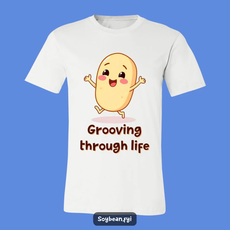 Funny Soybean Dance T-Shirt: Wear the Joy of a Happy Character